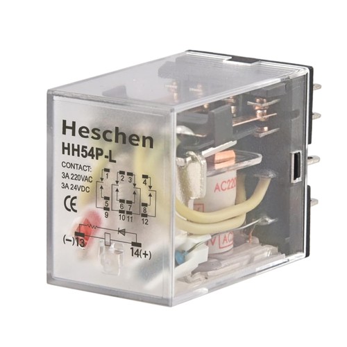 Hh54p 220vac allzweck relais - hh54p-l-220vac, allzweck-relais