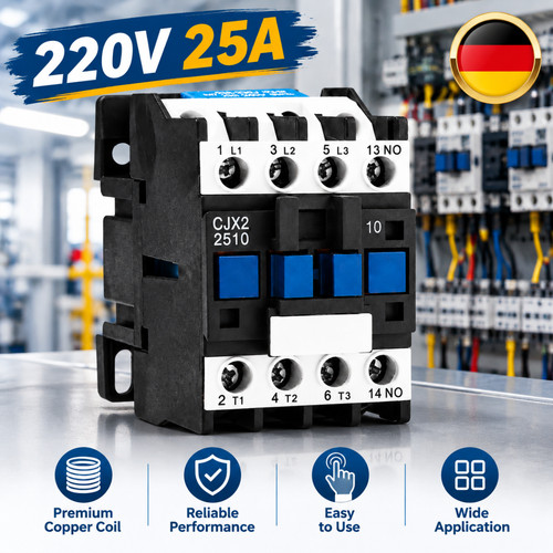 220v kontaktor 25a schütz - 220v, ac
